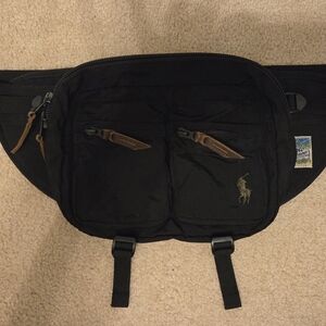 Polo Ralph Lauren XL Fanny Belt Buckle Waist Bag